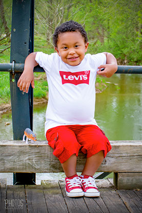 Patrique Jr, Brown's Orchards Pick Your Own