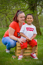 Anna & Patrique Jr, Brown's Orchards Pick Your Own