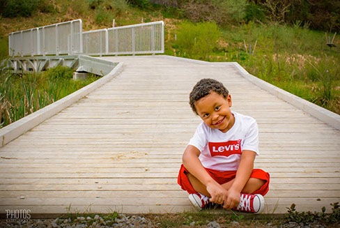 Patrique Jr, Brown's Orchards Pick Your Own