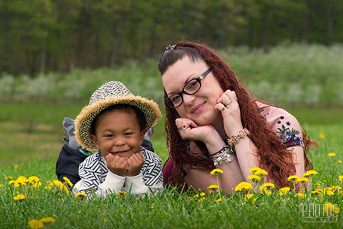 Anna & Patrique Jr, Brown's Orchards Pick Your Own