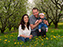 Casey, Alex & Baby Oona, Brown's Orchards Pick Your Own